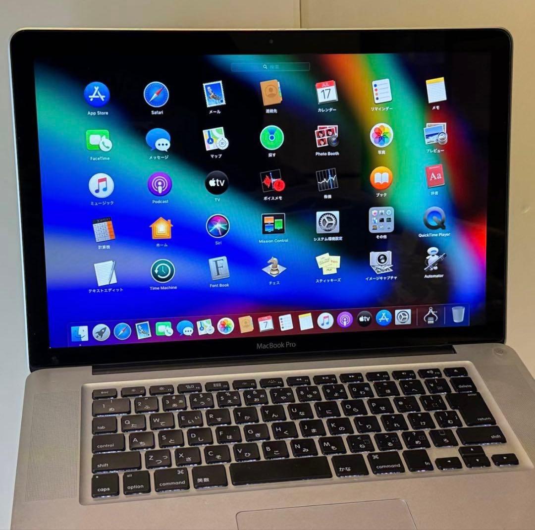 MacBook Pro 15㌅Corei7/16GB/480GB DVD再生可能 - メルカリ