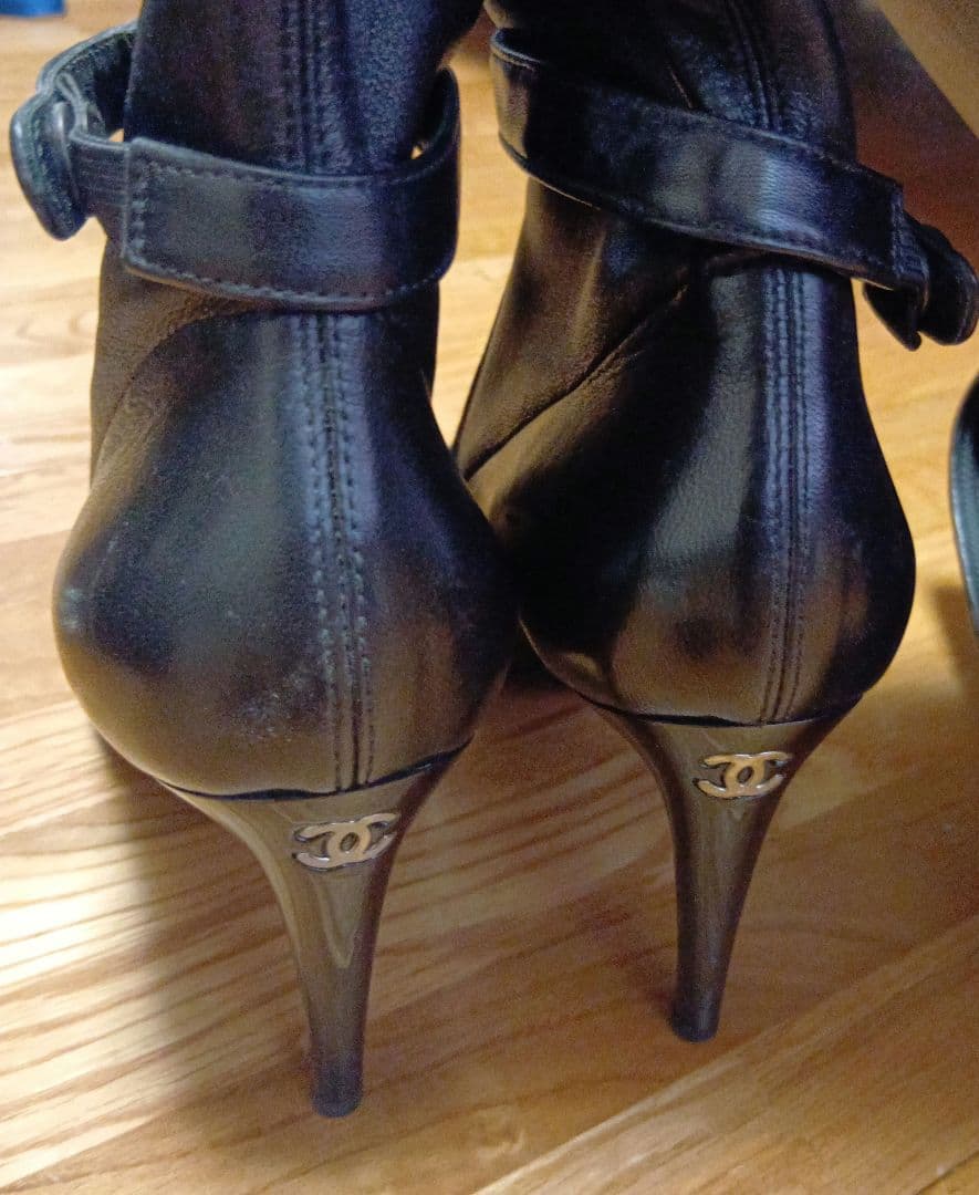 シャネル ニーハイ サイハイブーツ 36 1/2 激レア♡CHANEL - メルカリ