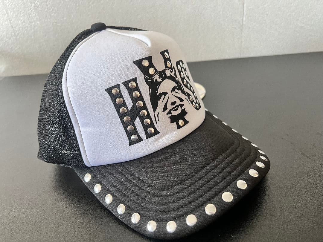 【新品未使用】ヒステリックグラマー　スタッズメッシュキャップ -21