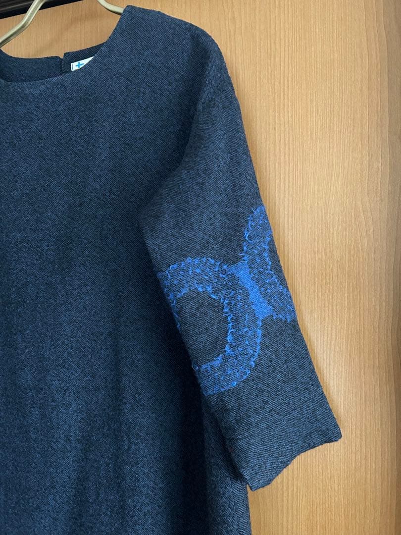 パラスパレス ヴーム vm ウール七分袖ワンピース サイズ0 - メルカリ