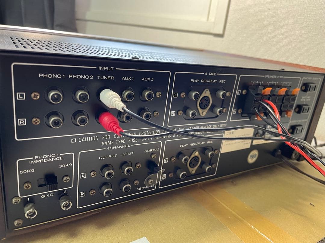 希少 TRIO KA 9006アンプ簡易整備動作品 - メルカリ