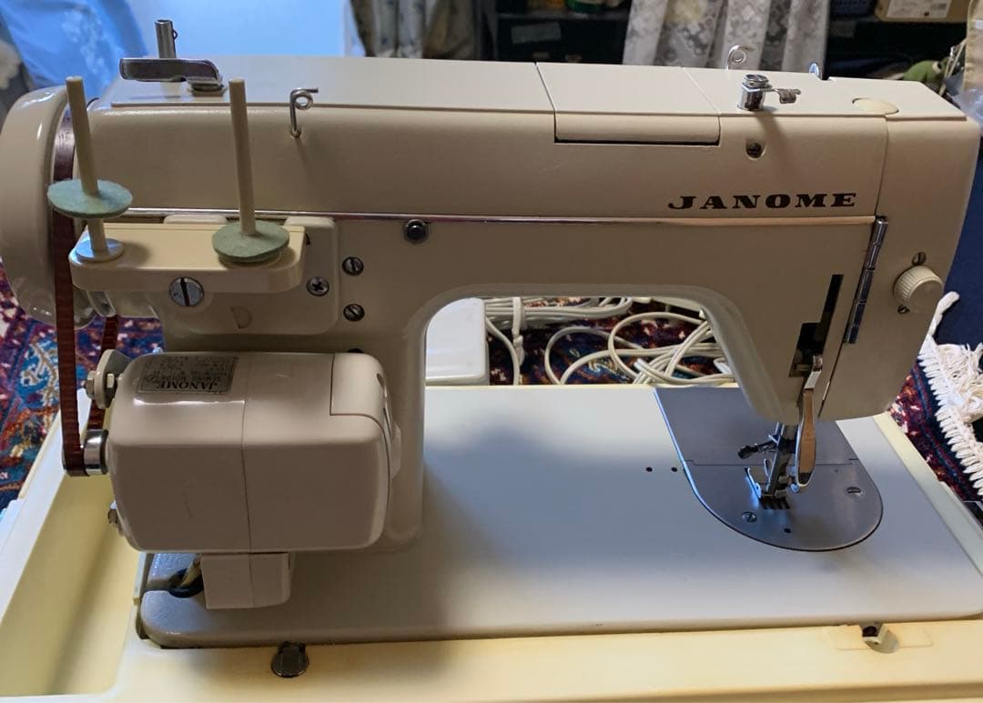 昭和レトロ ジャノメ ダイヤルスーパー70 680型 ミシン - メルカリ