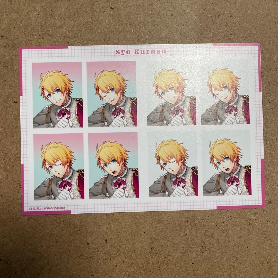 うたプリ ワンダーランド IDolフォトステッカー 翔 アイドルフォト