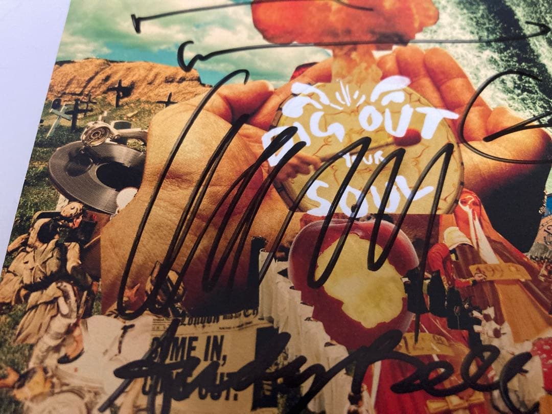 レア オアシス 直筆サイン oasis Liam Gallagher noel - メルカリ