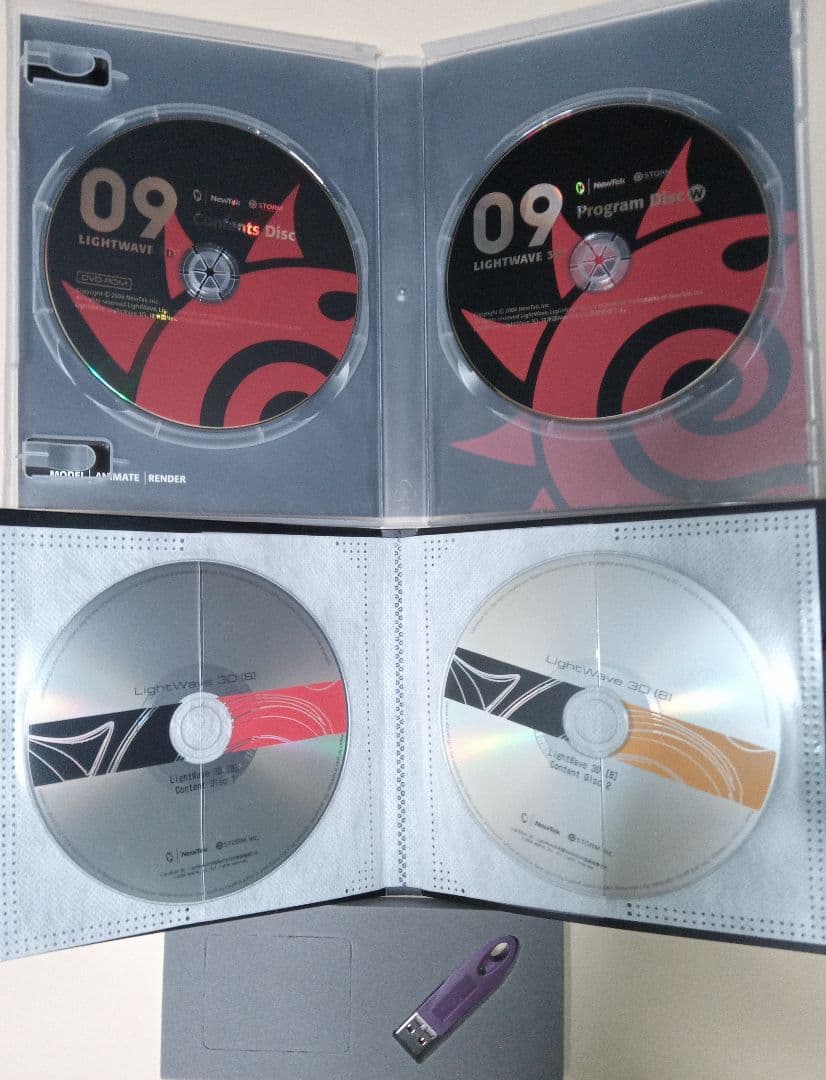 LightWave3D8/9 製本マニュアル付きパッケージ