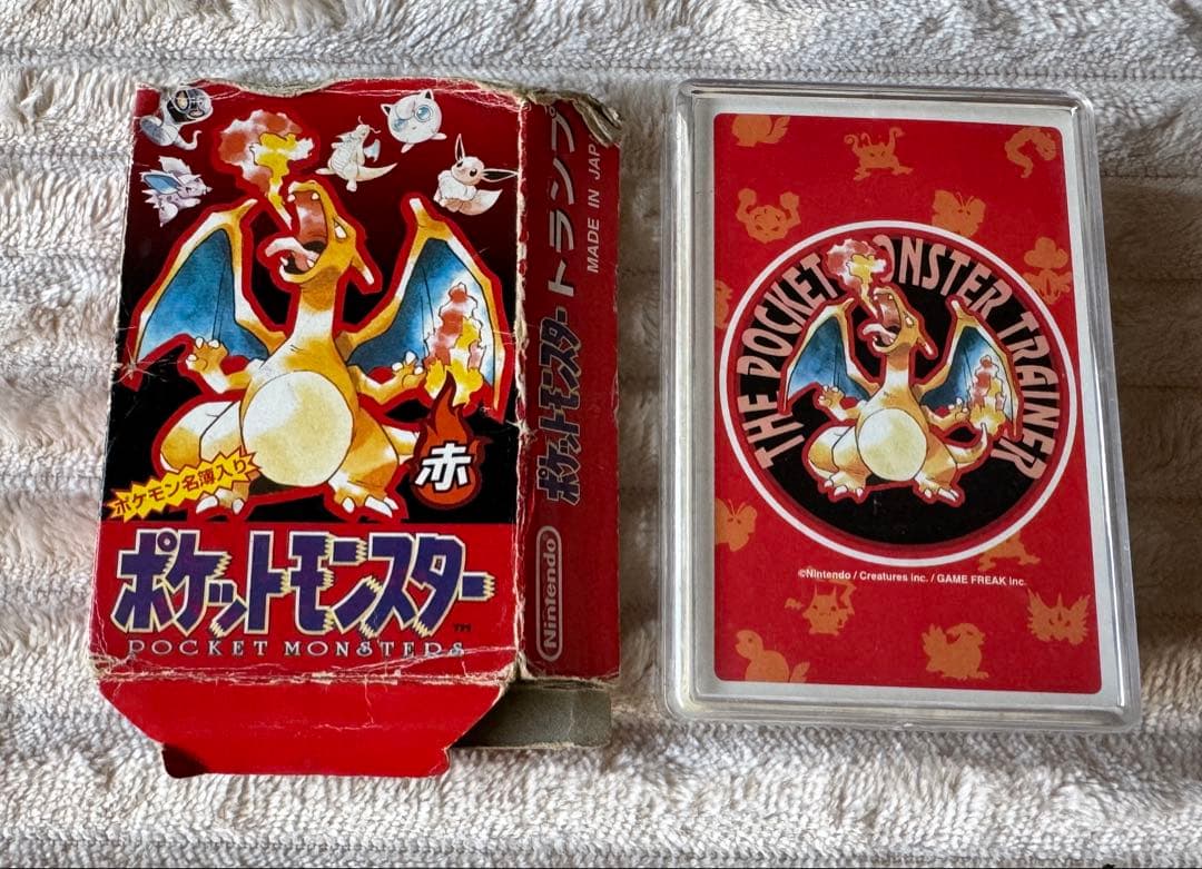 希少』ポケモン トランプ 赤 リザードン - メルカリ