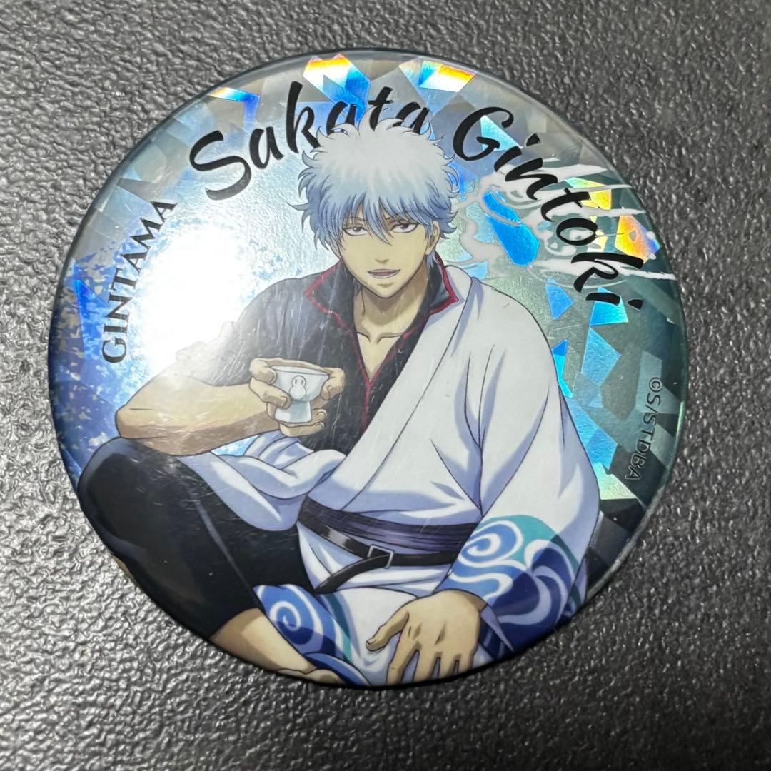 銀魂 坂田銀時 缶バッジ - メルカリ