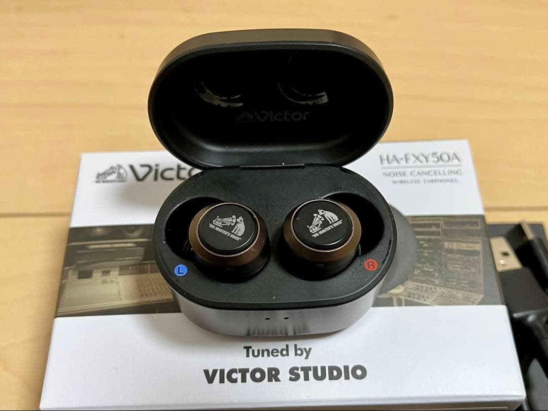 三連休特別値 美品VICTOR HA-FXY50A ワイヤレスイヤホン - メルカリ