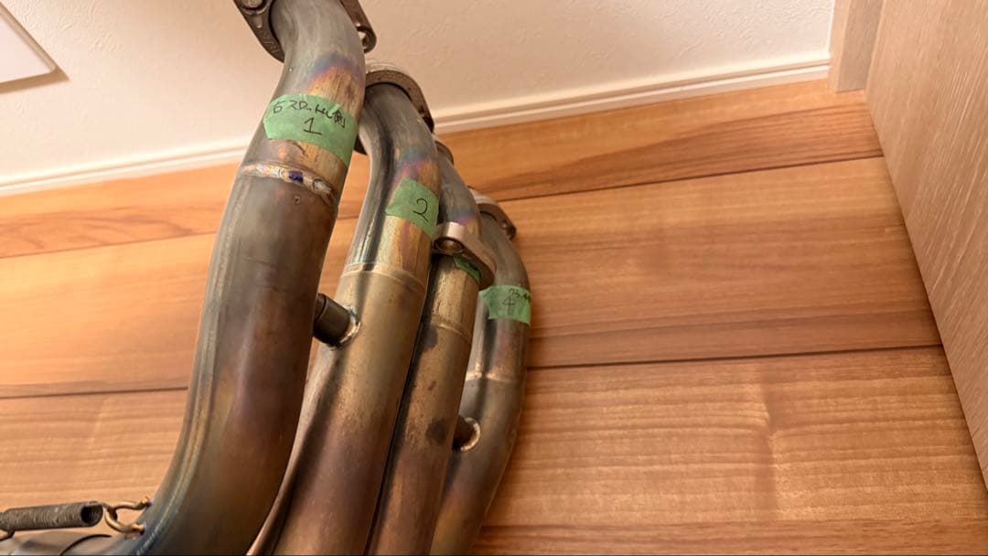 YZF-R6 13S ストライカー チタン フルエキ マフラー ワンオフステー付