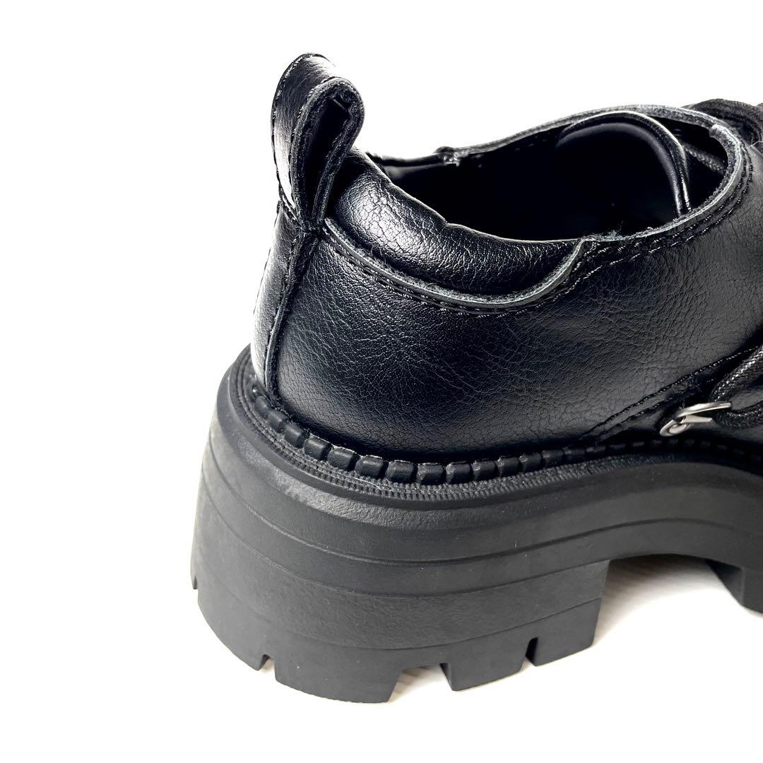 ZARA 新品 タグ付 25.5cm 39 マルチレース レースアップシューズ