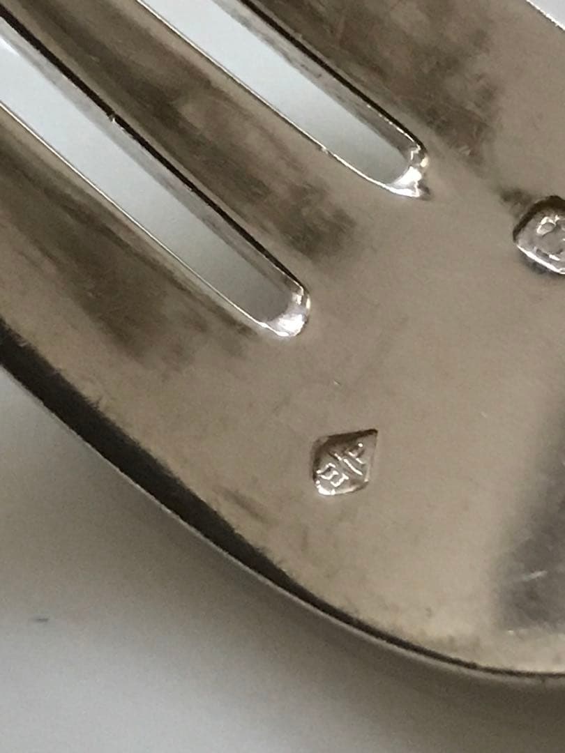 ピュイフォルカ／ゴーハムその他】純銀製／スプーン 9本＋ フォーク