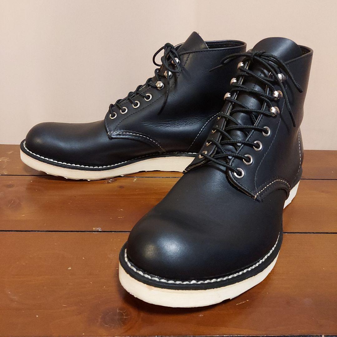 RED WING 9070 US9D レッドウイング ブラックハーネス 美品 - メルカリ