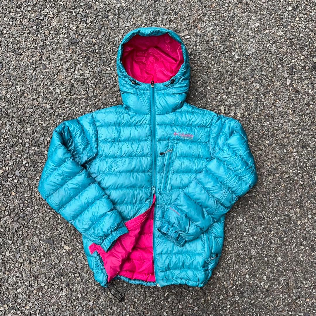 90s Columbia アルパインダウンパーカ　クレイターレイク Columbia アルパインダウンパーカー ダウンジャケット クレイター