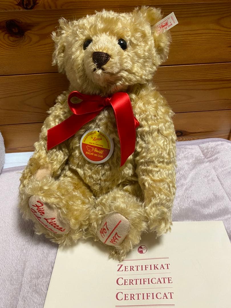 Steiff シュタイフ社 リカ 30周年記念 3000体限定