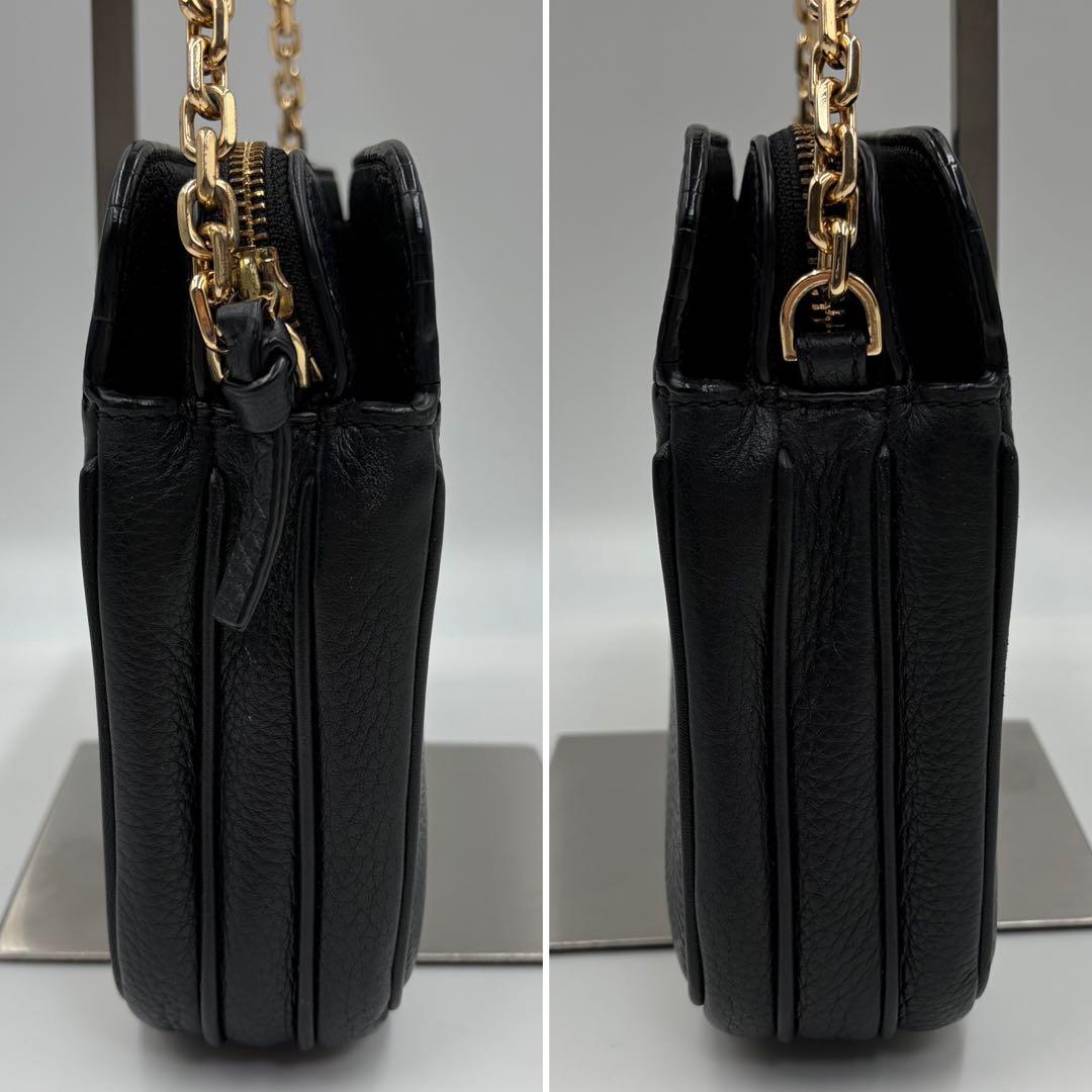 ✨美品✨トリーバーチ アイビー ショルダーバッグ ロゴ金具 チェーン