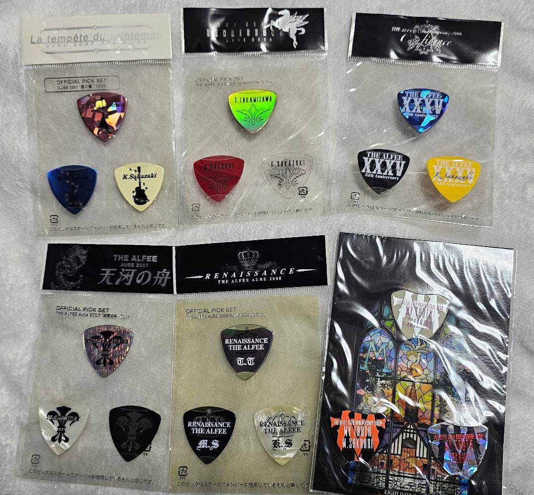 THE ALFEE アルフィー ピック 26点セット 2004秋〜2016秋 - メルカリ