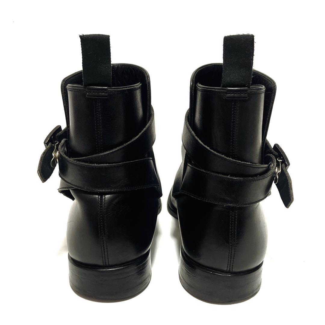 あ*ぇ様 BURBERRY バーバリー ブラック ジョッパーブーツ アンクルスト