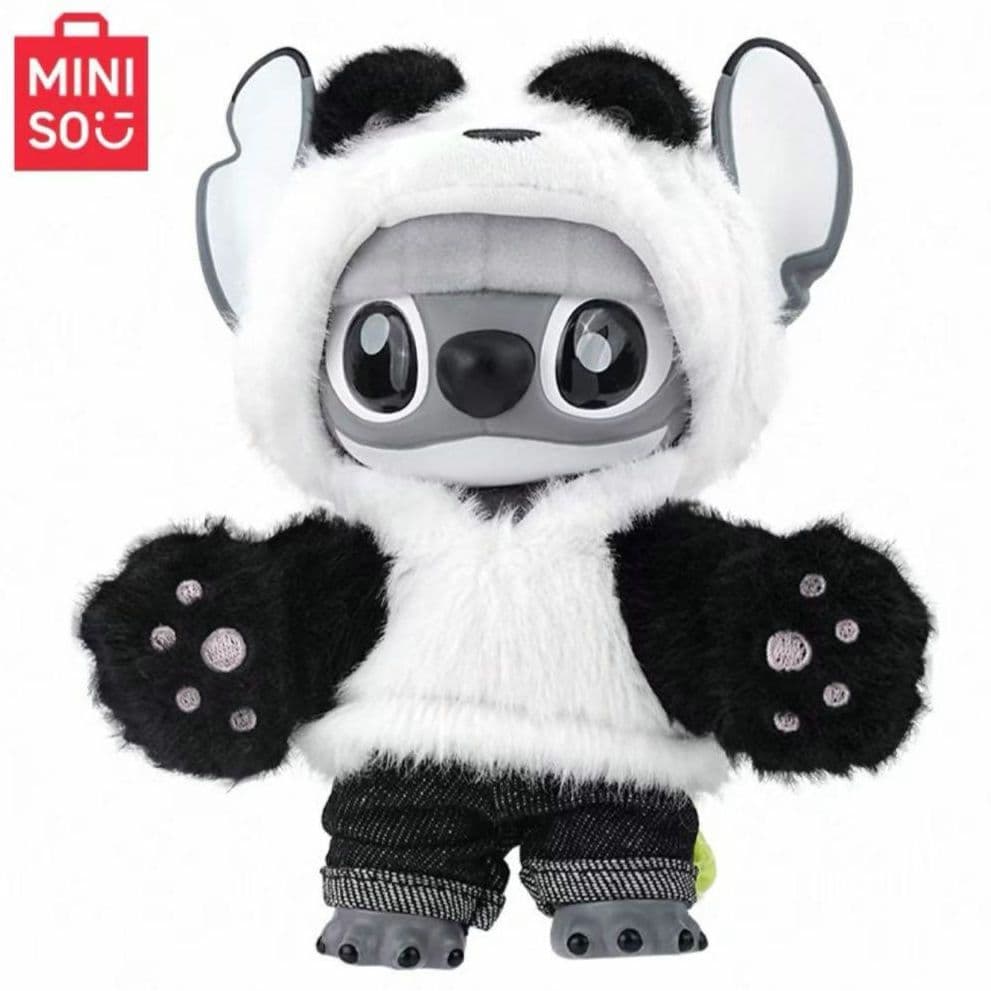 スティッチ miniso 海外限定 ぬいぐるみ キーホルダー panda パンダ