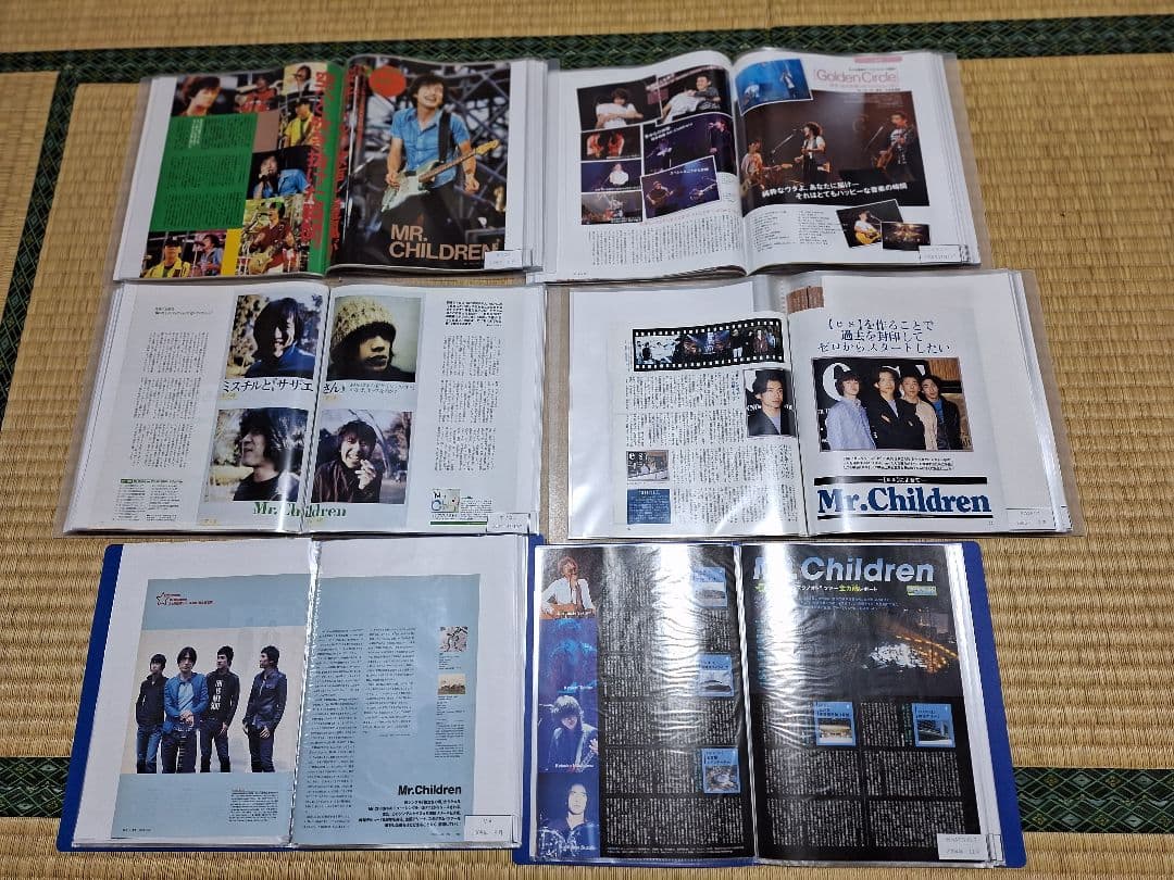 Mr.Children(1冊200円計算)166冊分400p　ファイリング済み
