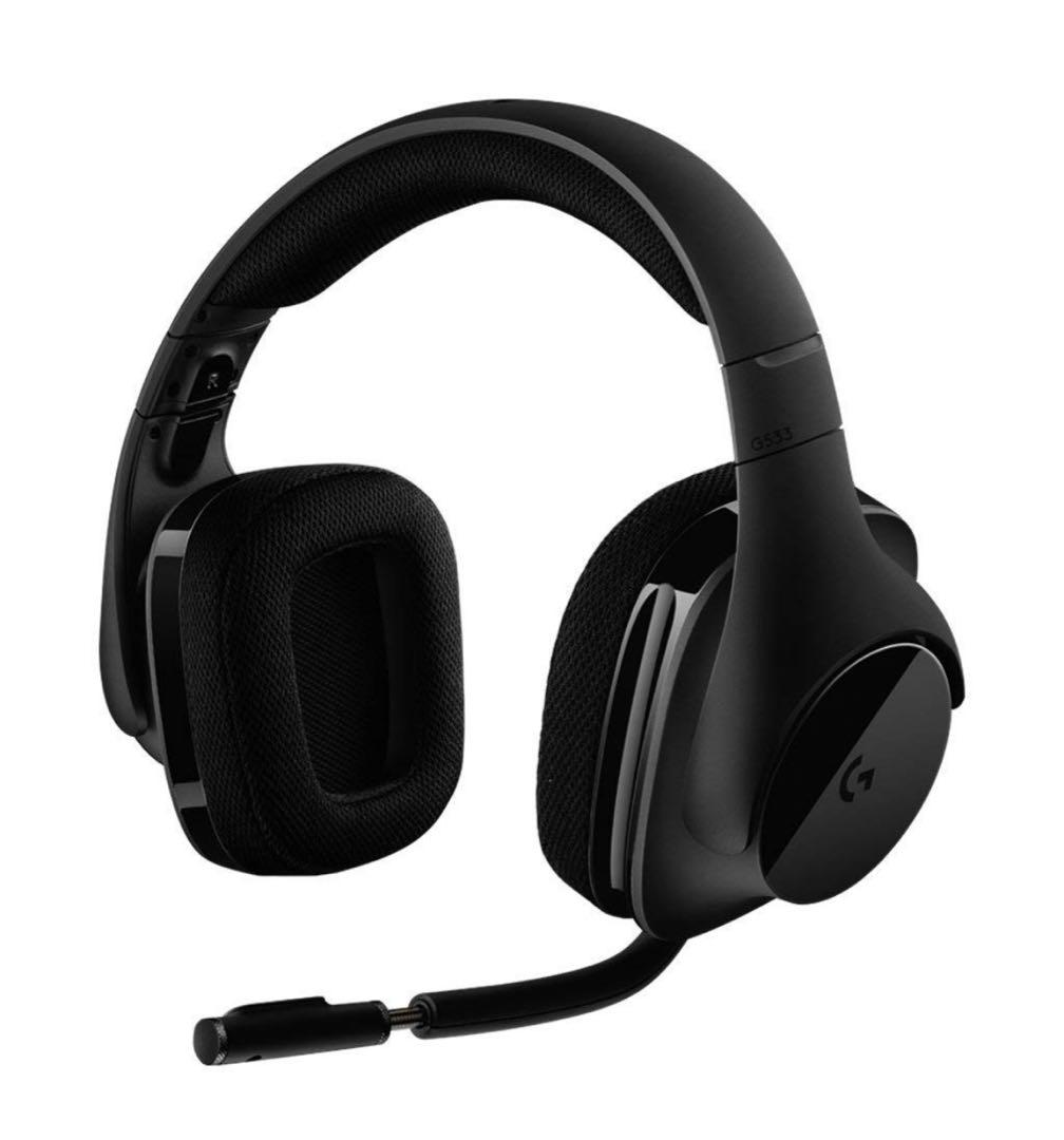 ヘッドホン logicool g533 WIRELESS Logicool Logicool G533 Wireless DTS 7.1 Surround Gaming Headset
