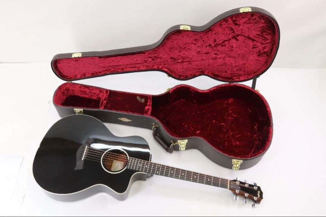 【美品】Taylor 214CE DLX BLK テイラー アコギ ブラック Taylor 214ce DLX BLK【展示品入れ替え特価】 <テイラー>｜平野楽器