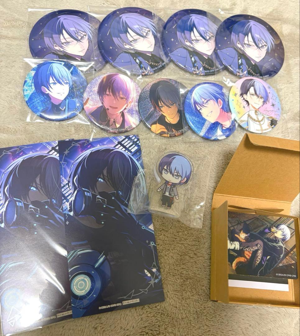 青柳冬弥 まとめ売り 缶バッジ 色紙 アクリルスタンド - メルカリ