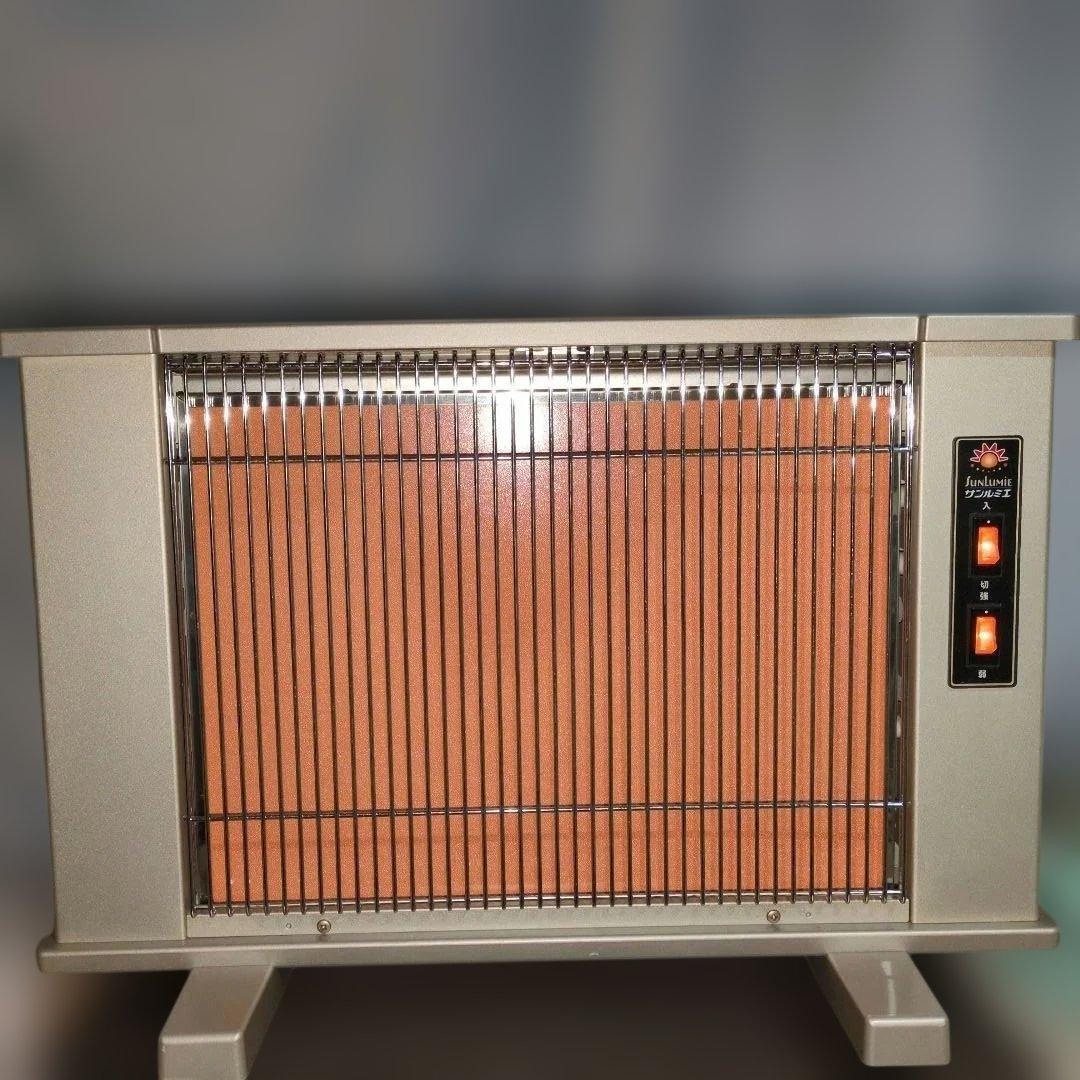 サンルミエ・エクセラ　遠赤外線暖房器　N500L Amazon | サンルミエシリーズ最上位モデル エクセラ7(ホワイト) 省エネ