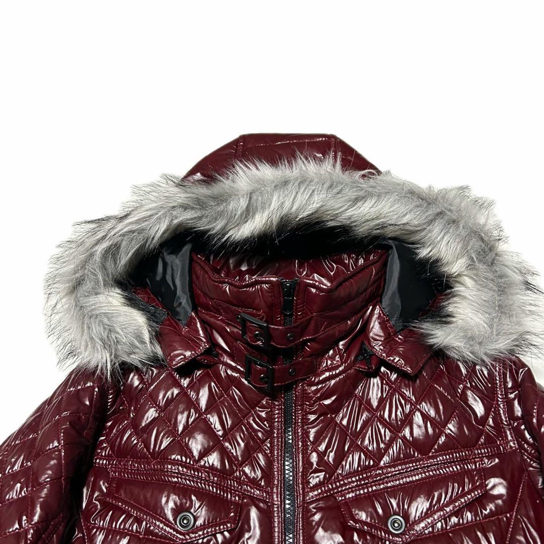 00s semantic design Fur Down Jacket お兄系 - メルカリ