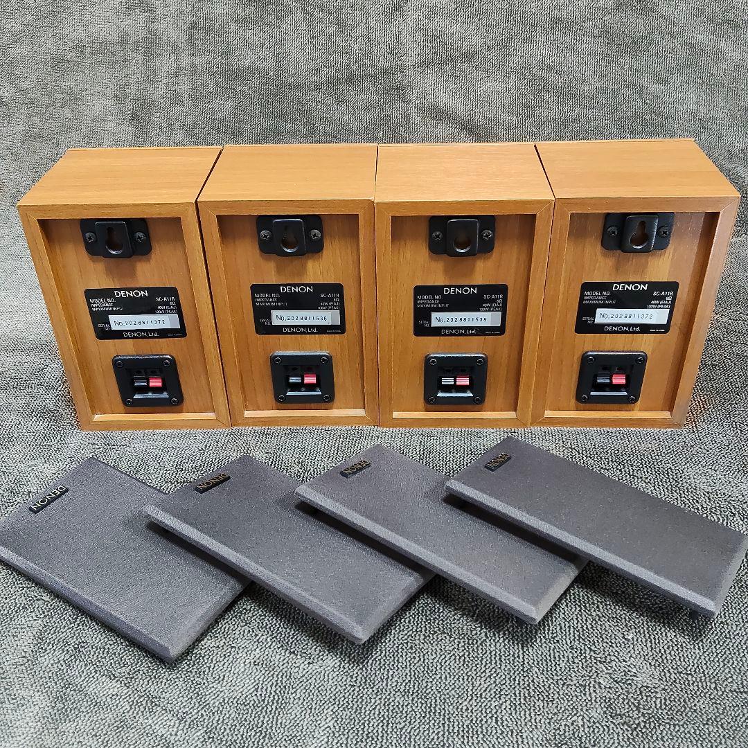DENON デノン 5.1ch サラウンドスピーカーシステム 取説あり