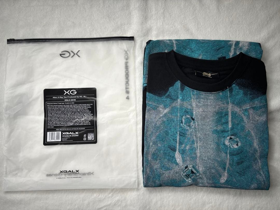 XG X-ray Tシャツ XL おまけショッパー カード メルカリ便 - メルカリ
