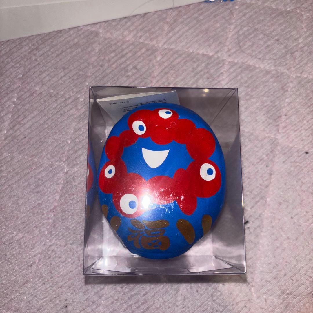 新品】万博会場限定ミャクミャクだるま｜ダルマ招福（青・ブルー