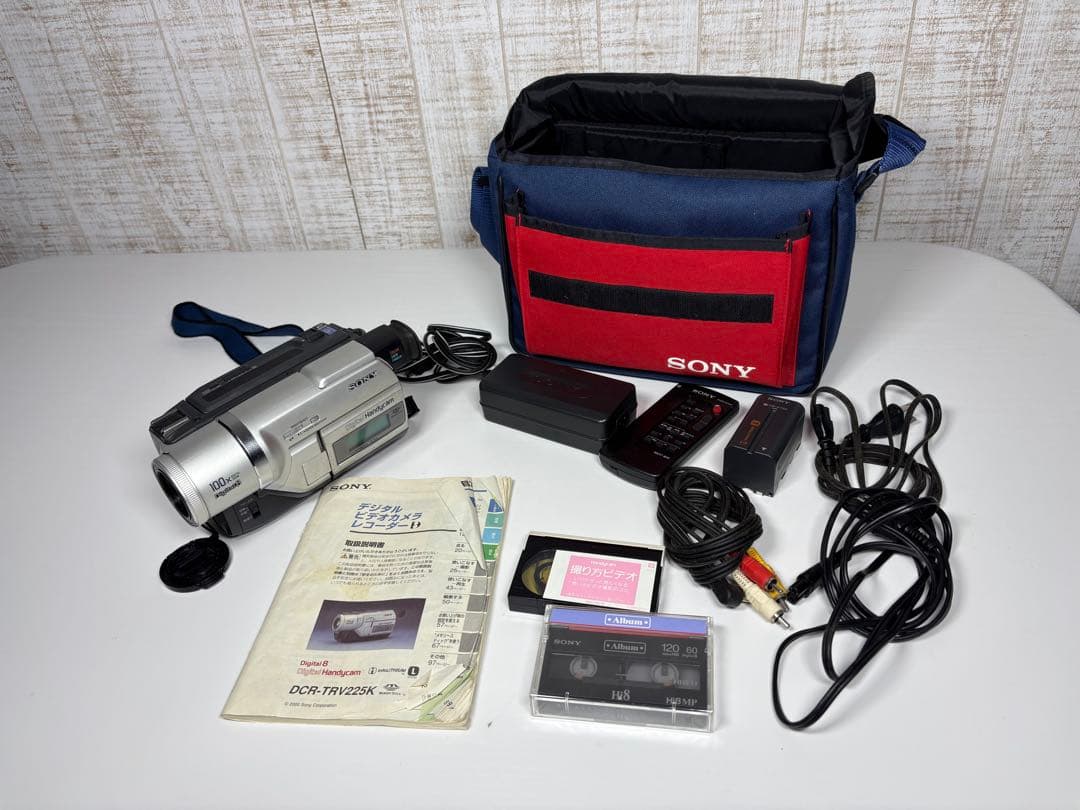 SONY Digital Handycam DCR-TRV225K ジャンク品 ビデオカメラ DCR-TRV225k デジタルビデオカメラ SONY DCR-TRV225 SONY