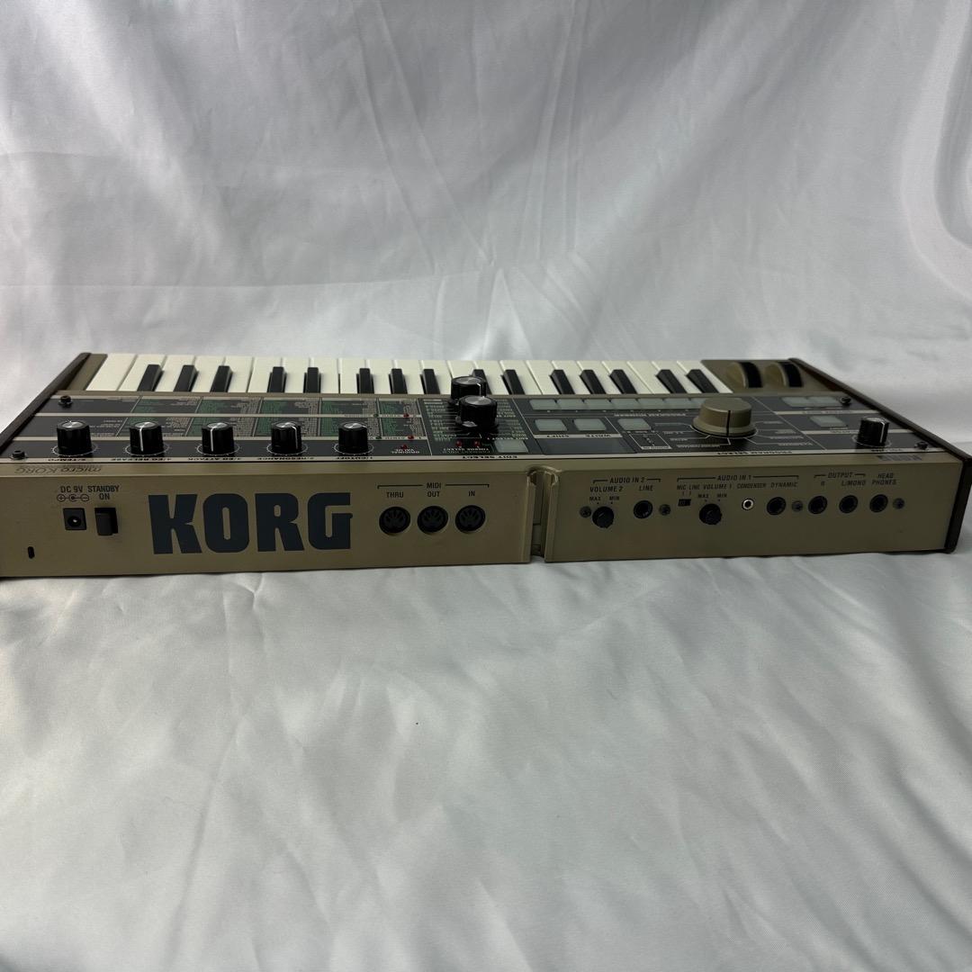 美品】micro KORG シンセサイザー 37鍵 純正アダプター マイク付属