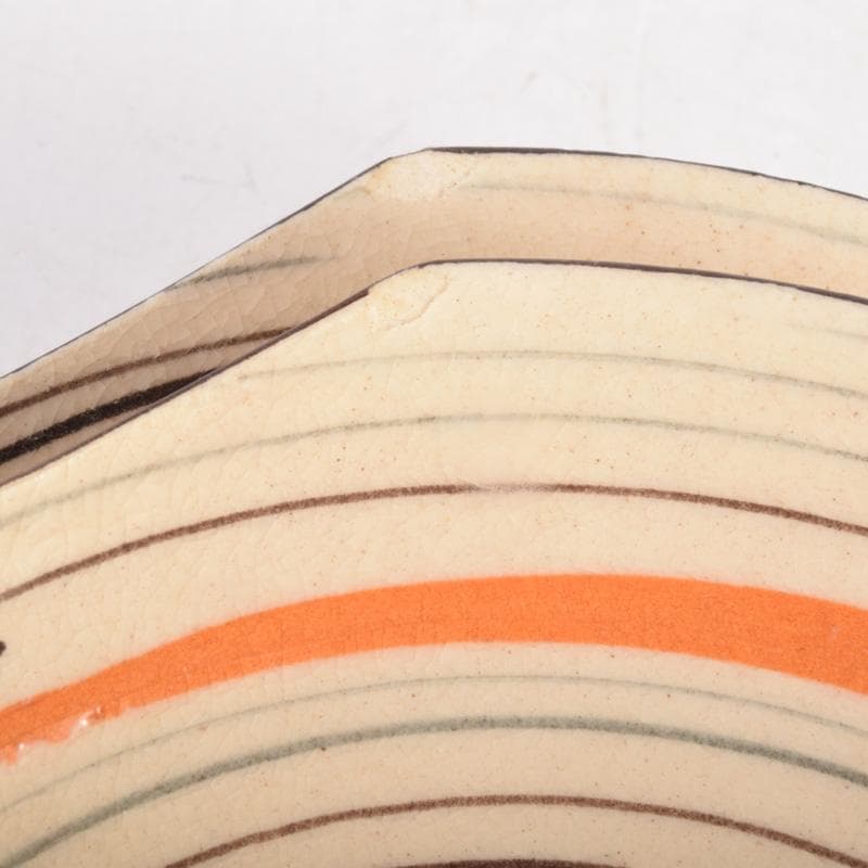 和食器 渦巻文 八角皿 八客 時代箱 C 7941