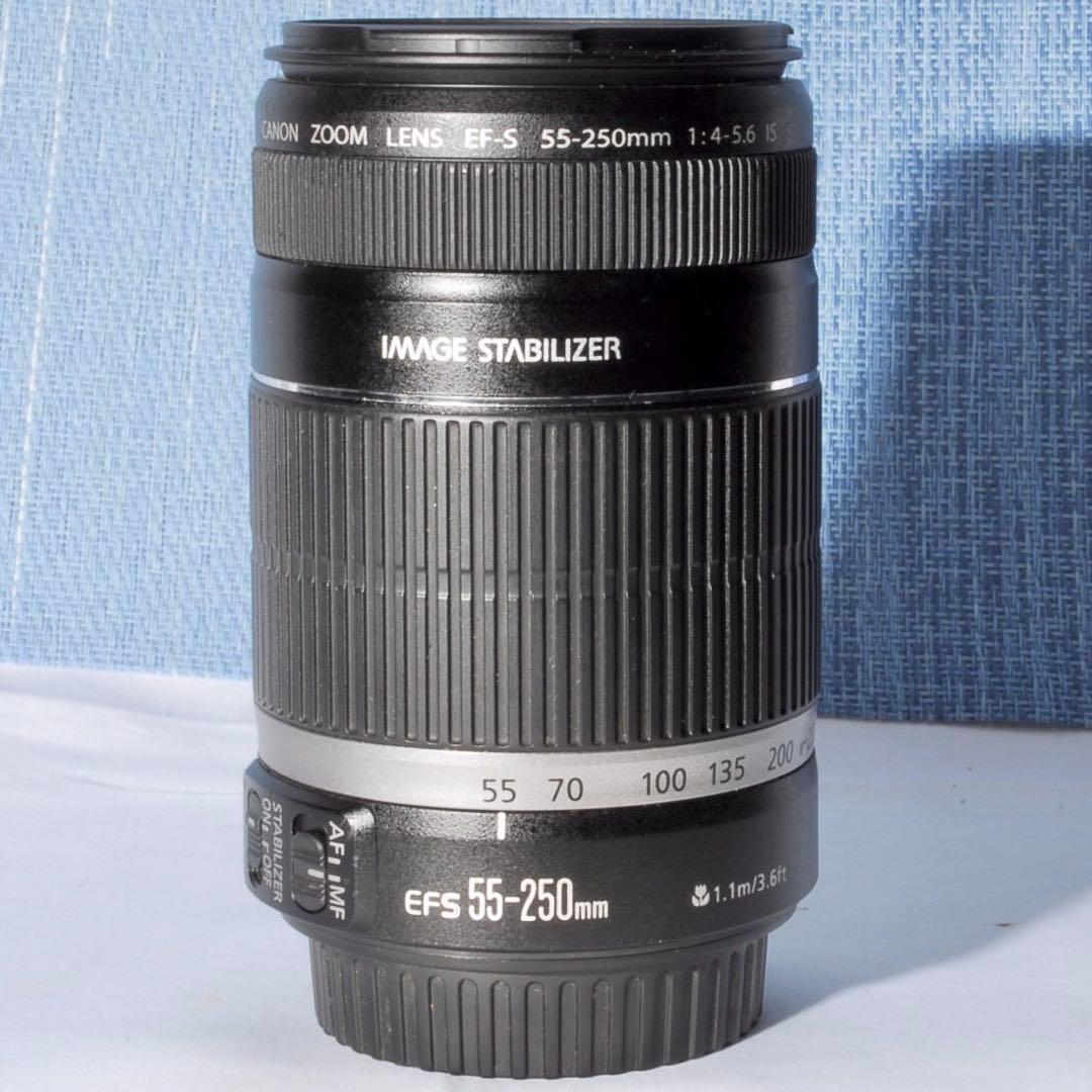 ✨手ブレ補正機能付き ✨EF-S 55-250mm f/4-5.6 IS