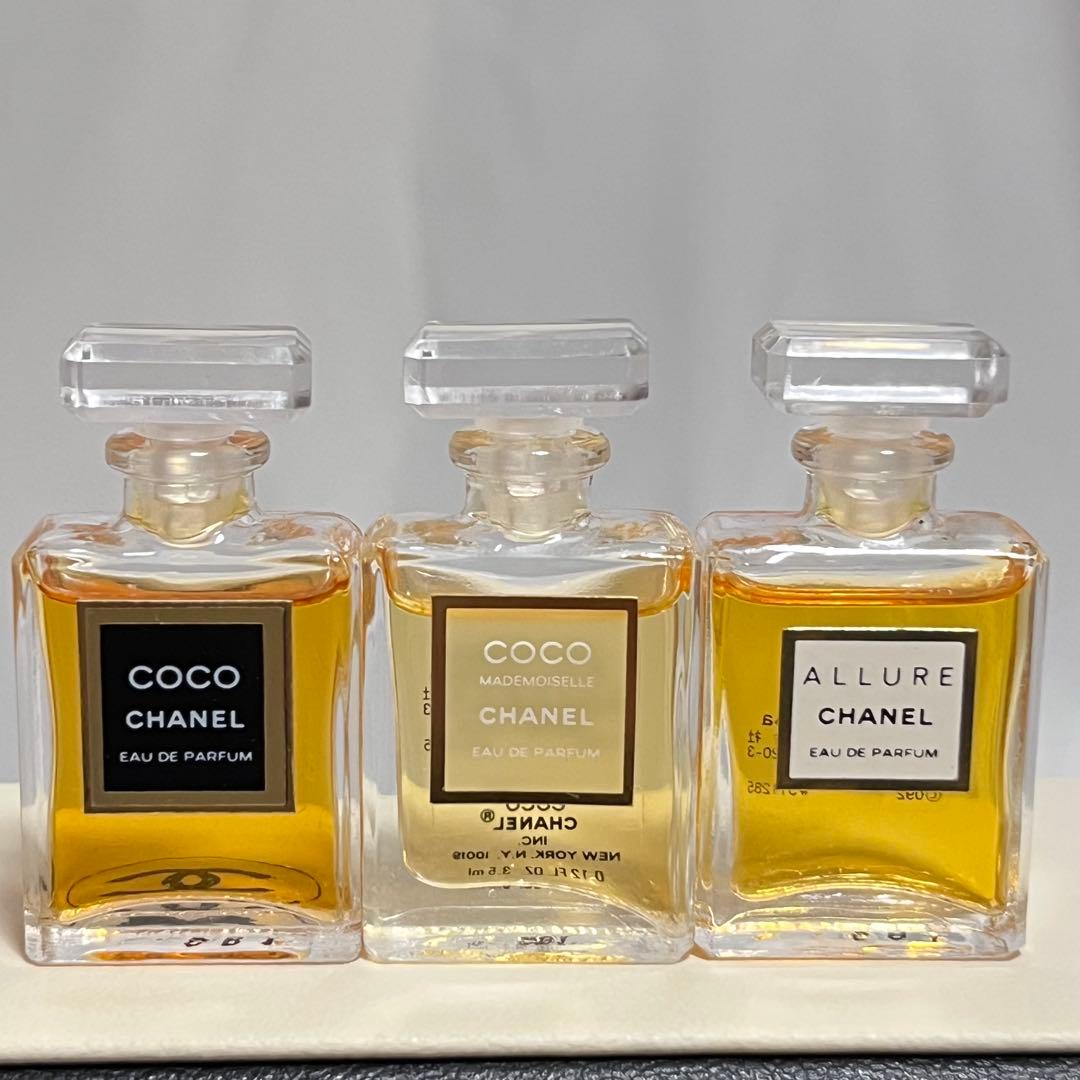 シャネル フレグランス ワードローブ 香水 ミニボトル 5個 セット