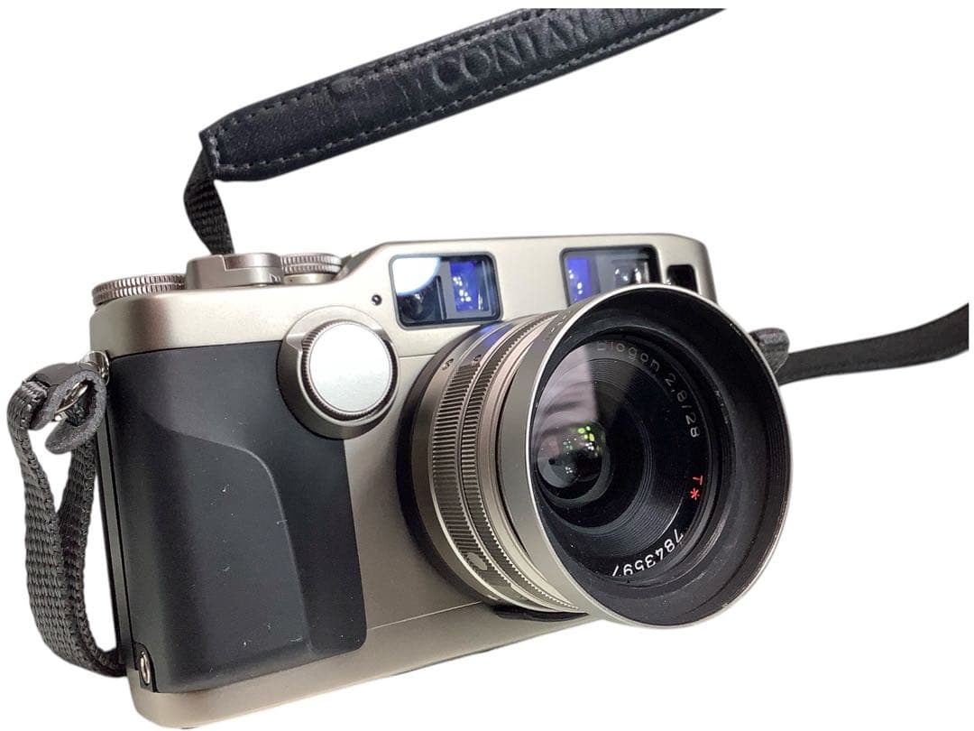 CONTAX G2-D 〈データバックGD-2装備〉レンズ3本 未使用に近い