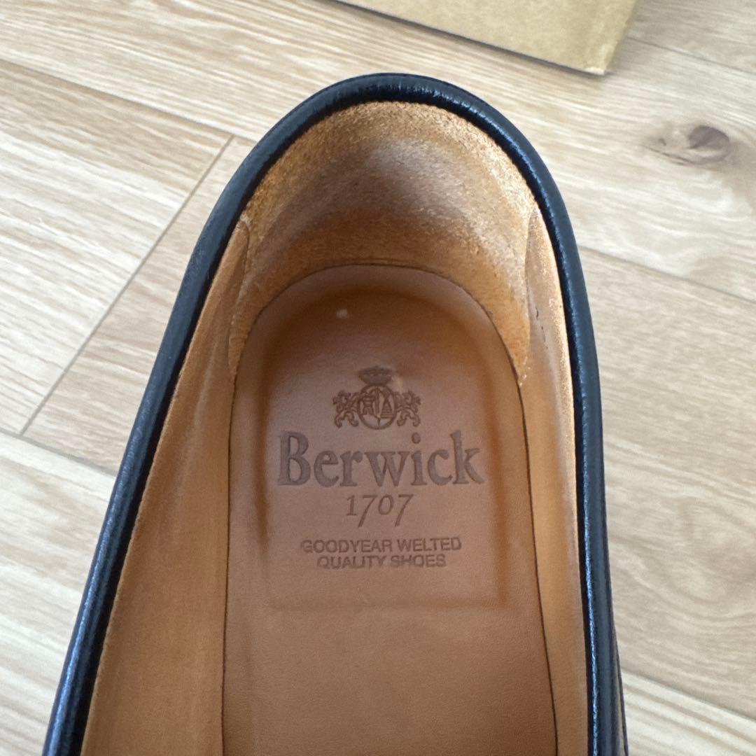 美品 Berwick 5260RUMLBK シボ革 6.5 - メルカリ