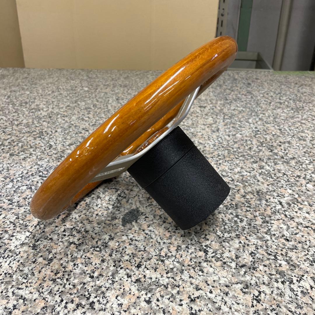 S*T様 ☆OBA オバ ウッド ステアリング 当時物 ハンドル 自動車パーツ