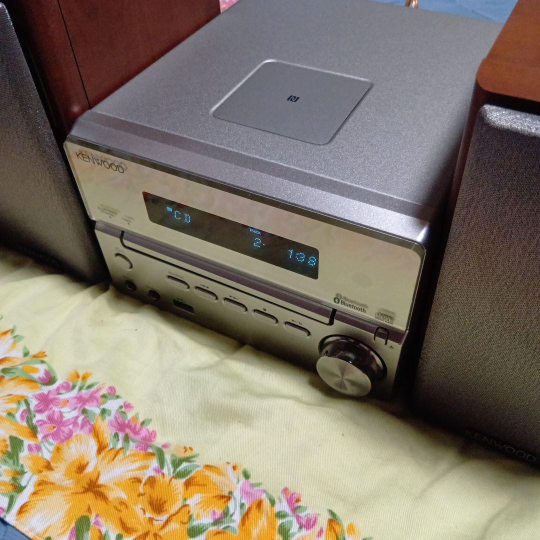 KENWOOD Bluetooth ミニコンポ CDプレーヤー ケンウッド、ハイレゾ対応の「Kseries」CDコンポ。USB/Bluetooth搭載