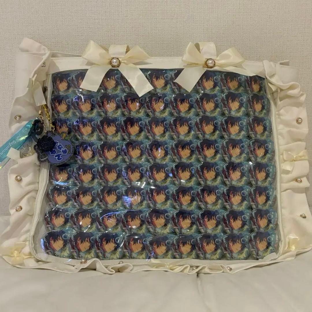 あんスタ 漣ジュン ホワイトデー ハート缶バッジ 痛バッグ A3 - メルカリ