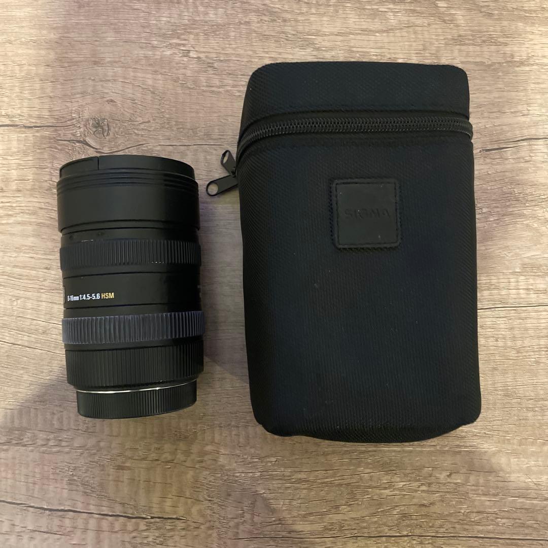 【超広角】SIGMA 8-16mm F4.5-5.6 DC HSM（ケース付き）