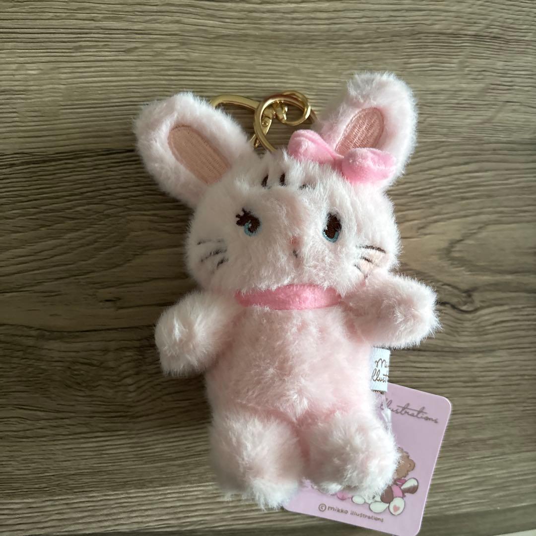 キャミー mikko ぬいぐるみ XS ポップアップ マスコット うさぎ - メルカリ