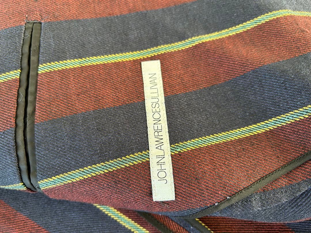 12SS ランウェイモデル ジョンローレンスサリバン ストライプ