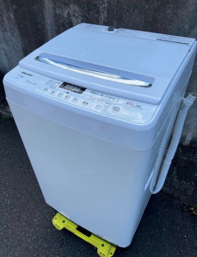 2018年式 7.5kg Hisense 洗濯機 HW-G75A