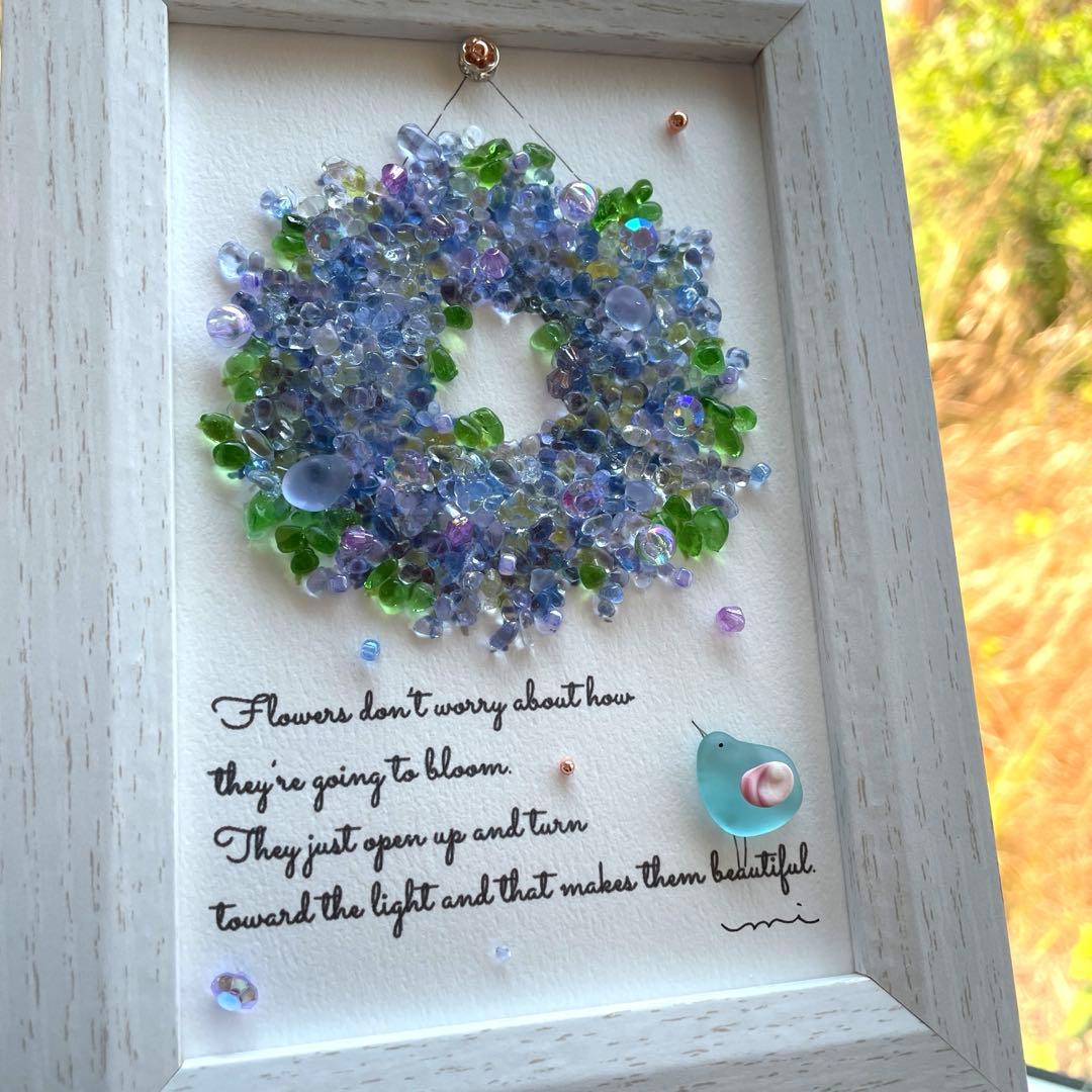 シーグラスアート　ハムママ様♡リクエスト