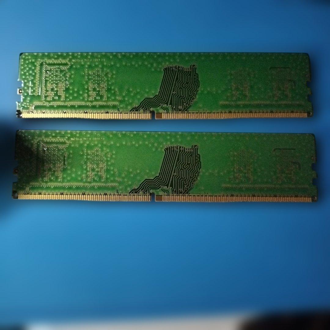 samsung DDR4 2666 4GBメモリ 2枚 計8GB - メルカリ