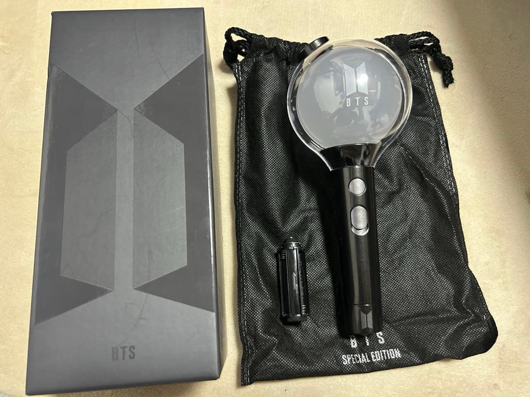BTS OFFICIAL LIGHT STICK Ver.4 動作確認済み - メルカリ