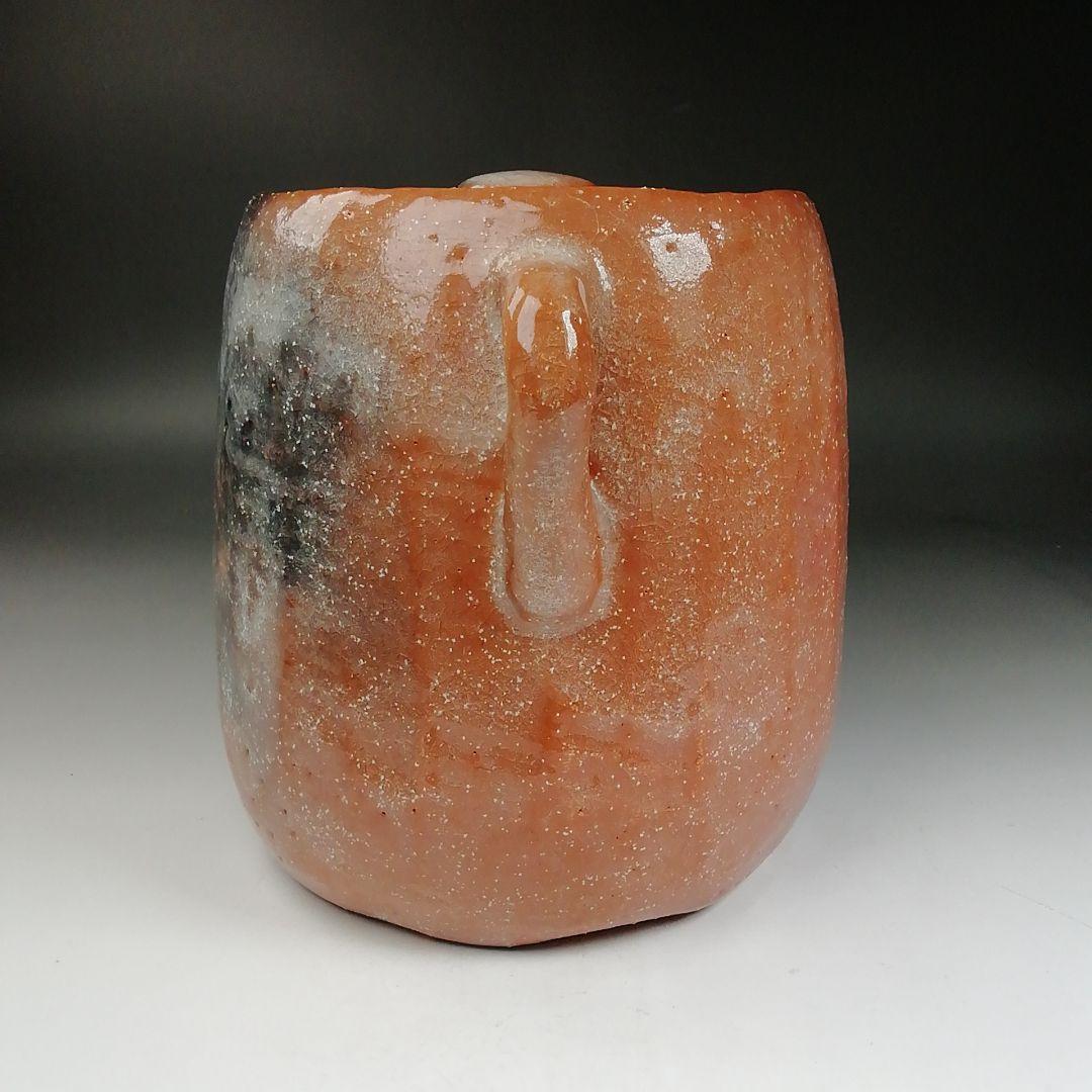T994 水指 『赤楽 水指』『楽入 造』 共箱 茶道具