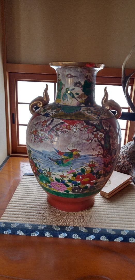 九谷焼耳つき壺 九谷焼耳つき壺 九谷焼 花瓶 壺」の人気商品一覧 | 安い商品を通販